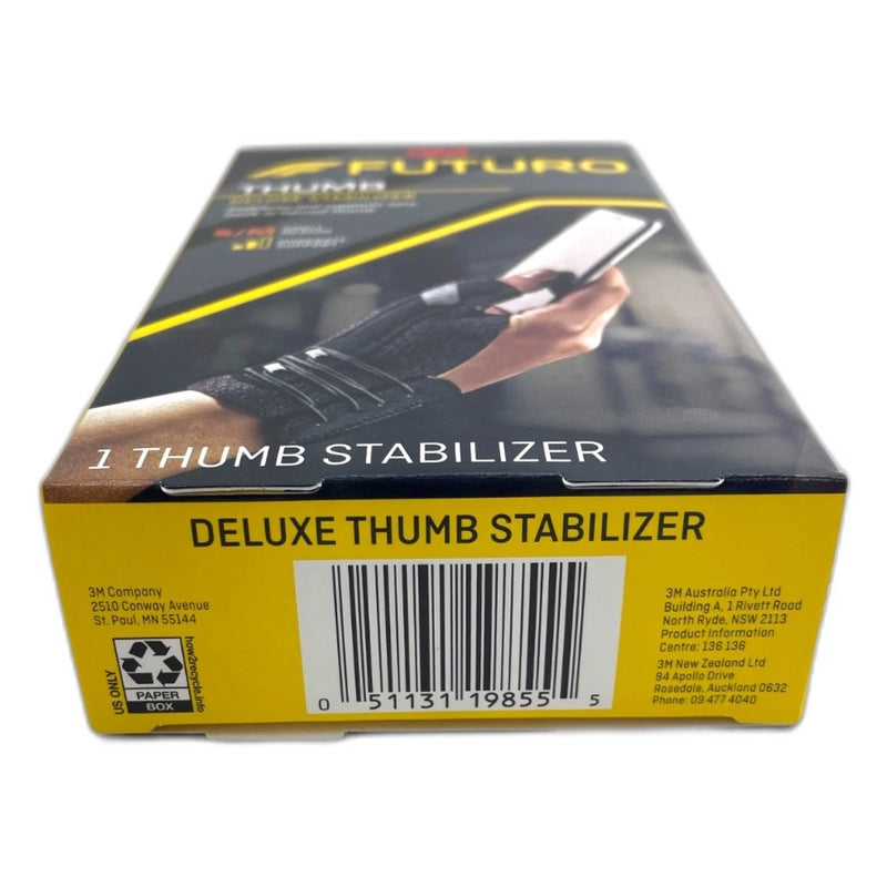 Futuro Deluxe Thumb Stabilizer Moderate Support Size S-M 2 Total Pack of 2 New