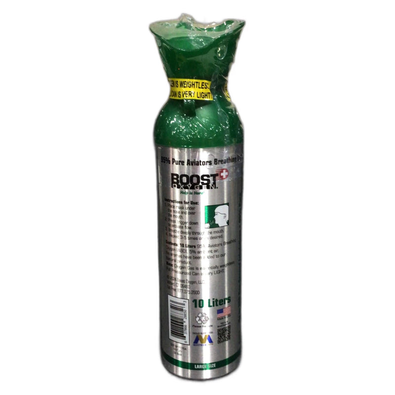 Boost Oxygen Two Cans 95% Pure Natural O2 Large Size 10L Sealed New