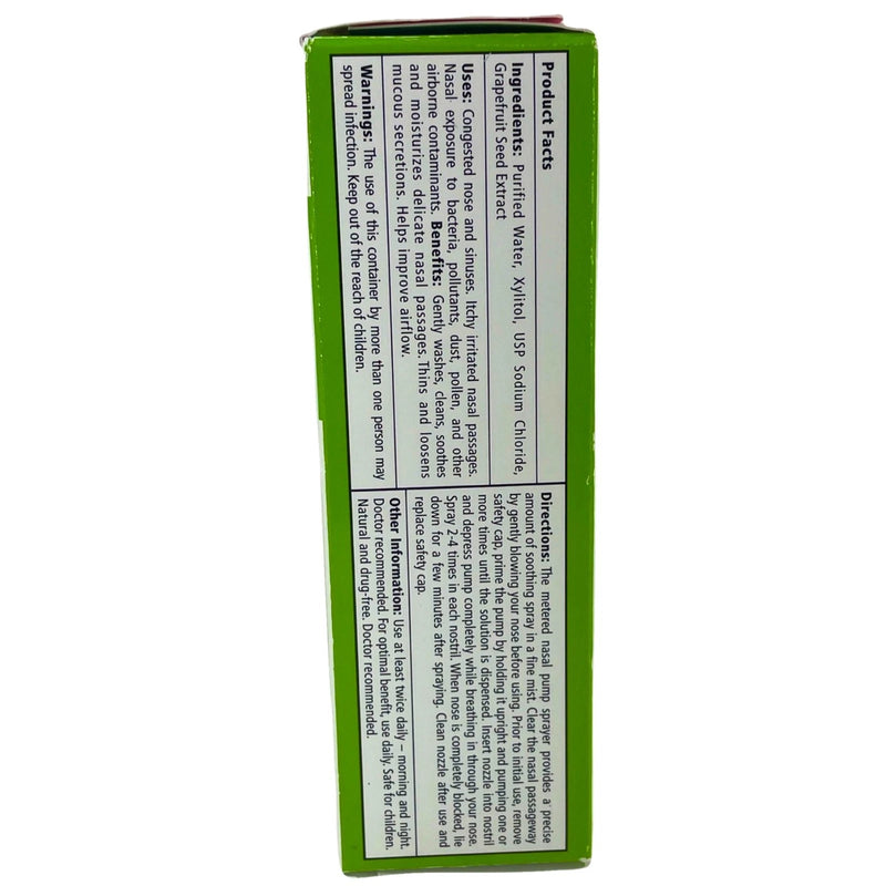Xlear Natural Saline Nasal Spray with Xylitol 1.5 FL OZ Daily Relief 2 Pack New