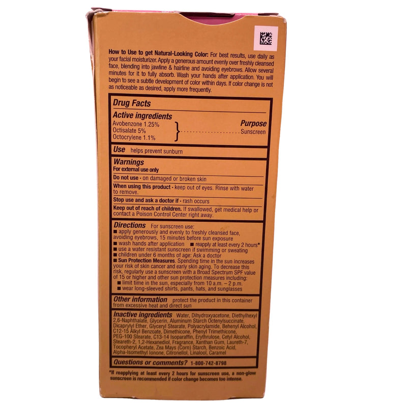 Jergens Natural Glow Face Moisturizer Medium to Deep SPF 20 2 oz 10 Pack New