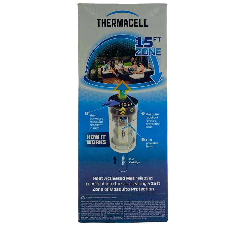Thermacell Mosquito Repellent 15 Ft Zone Protection Scent Free 2 Pack Bundle