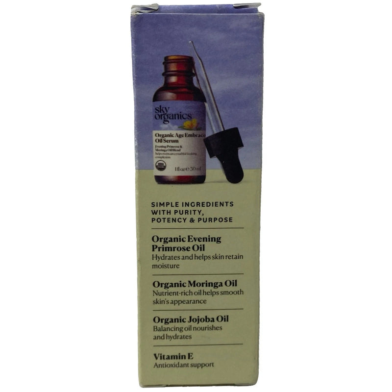 Sky Organics Organic Age Embrace Oil Serum 1 fl oz 4 Pack New