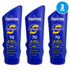 Coppertone Sport Sunscreen Lotion SPF 70 Broad Spectrum Exp 04/27 Pack of 3 New