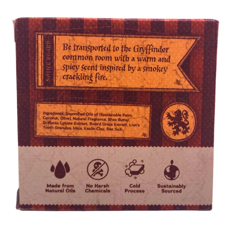 Dr. Squatch Harry Potter Gryffindor Bricc of the Brave Men's Natural Soap 5 oz