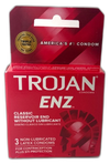 Trojan Regular Non Lubricated Condoms Latex Exp 02/30 Pack of 4 New