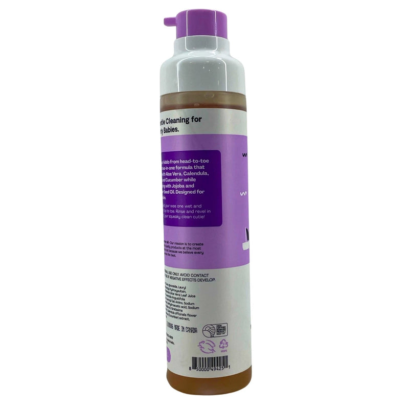 Hello Bello Premium Baby Shampoo & Wash Soft Lavender Hypoallergenic 4 Pack