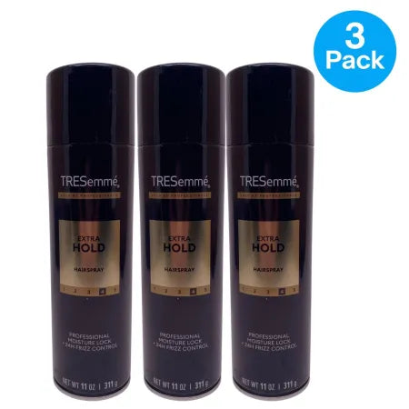 TRESemmé Extra Hold Hairspray 11oz 3 Pack Frizz Control