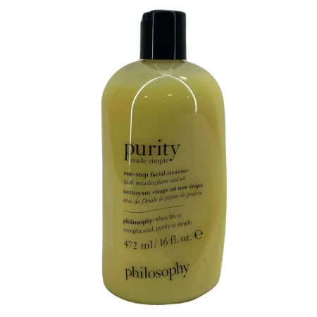 Philosophy Purity Made Simple One-Step Facial Cleanser 16 oz bottle for all skin types