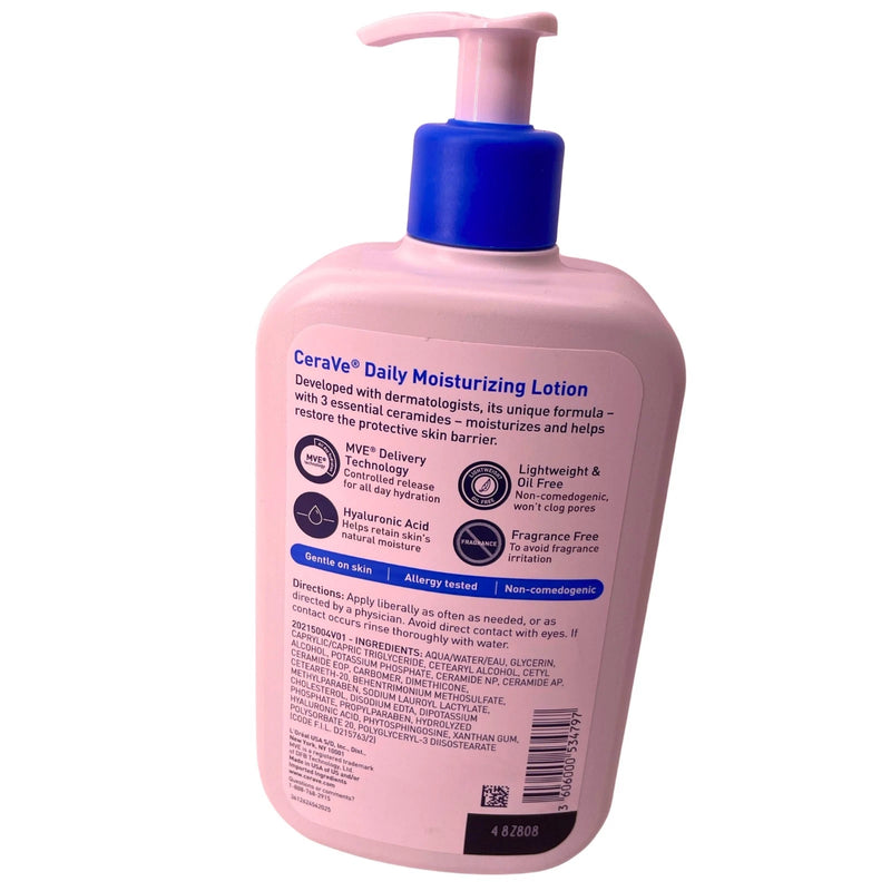 CeraVe Daily Moisturizing Lotion For Normal to Dry Skin Value Size 16 fl oz 2 P