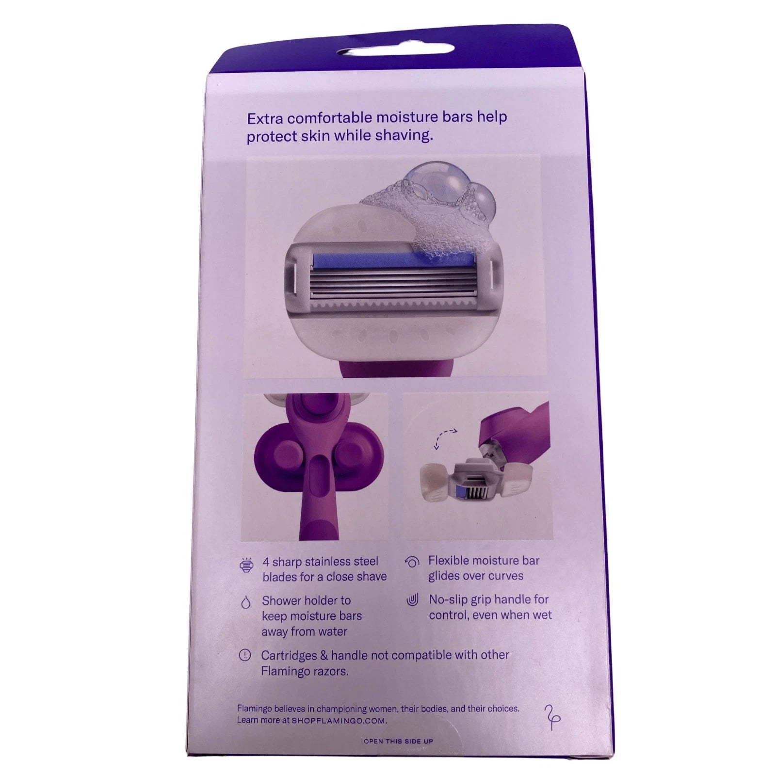 Flamingo Razor Moisture Plus Kit 3 Pack New