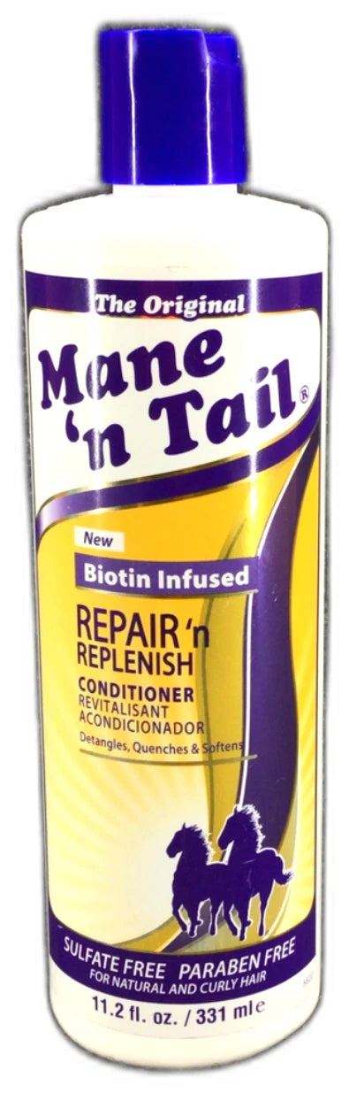 Mane 'n Tail Repair Replenish Conditioner 331ml Lot of 2 Pack of 4 New