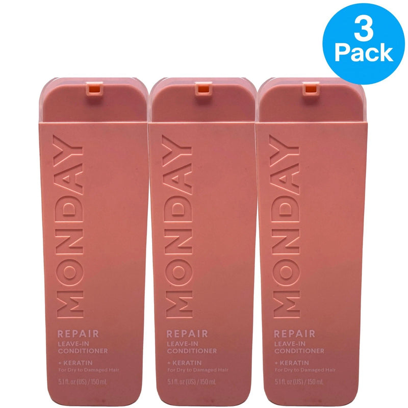 MONDAY Haircare REPAIR Leave-In Conditioner with Keratin for Dry to Damaged Hair