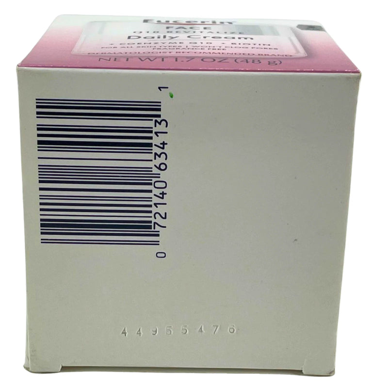 Eucerin Face Q10 Revitalize Daily Cream Fragrance Free 1.7 oz 6 Pack New