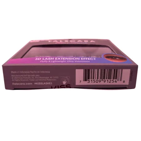 KISS Falscara Faux Mink 3D Lash Extension Effect 3 Pack New