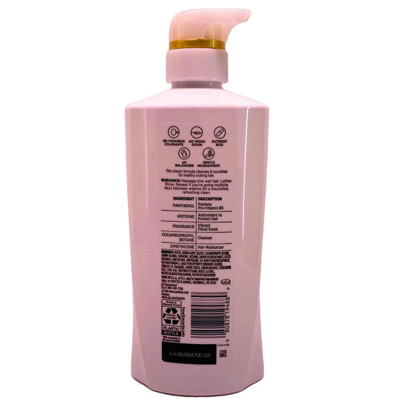 Pantene Pro-V Classic Clean 2 in 1 Shampoo + Conditioner, 17.9 fl oz (2 Pack)