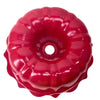 GoodCook Everyday Nonstick Fluted Cake Pan Red 10.5 Cup 9.5" Bundt Style 2 Pack