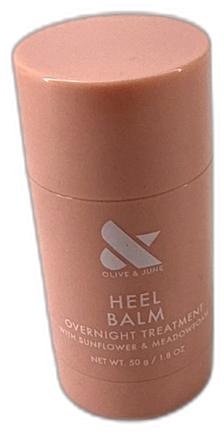Olive & June Heel Balm Overnight Treatment Sunflower Scent 1.8oz Pack of 2 New