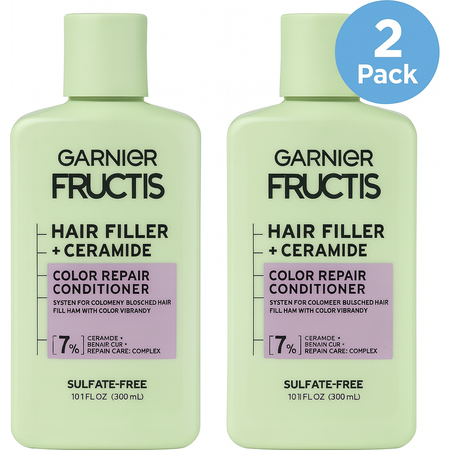 Garnier Fructis Hair Filler + Ceramide Conditioner 10.1 fl oz 2 Pack New 1