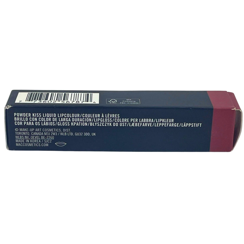 MAC Powder Kiss Liquid Lipcolour 990 More The Mehr-ier 0.17 oz 3 Pack New