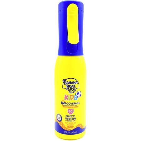 Banana Boat Kids 360 Broad Spectrum SPF 50+ Sunscreen Spray (5 Pack)