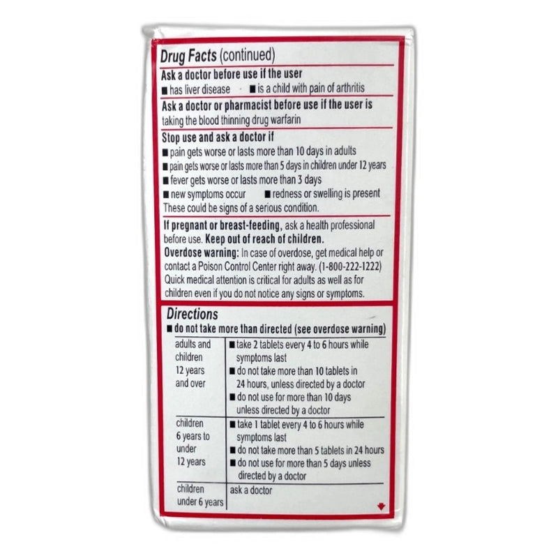 Tylenol Acetaminophen Pain Reliever Fever Reducer Exp 07/28 Pack of 3 New