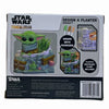 Star Wars The Mandalorian Design A Planter Grogu Vinyl Figure Craft Kit 2 Pack