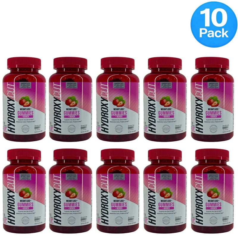 Hydroxycut Weight Loss Gummies Women 90 Count 10 Pack New Exp 09/2026