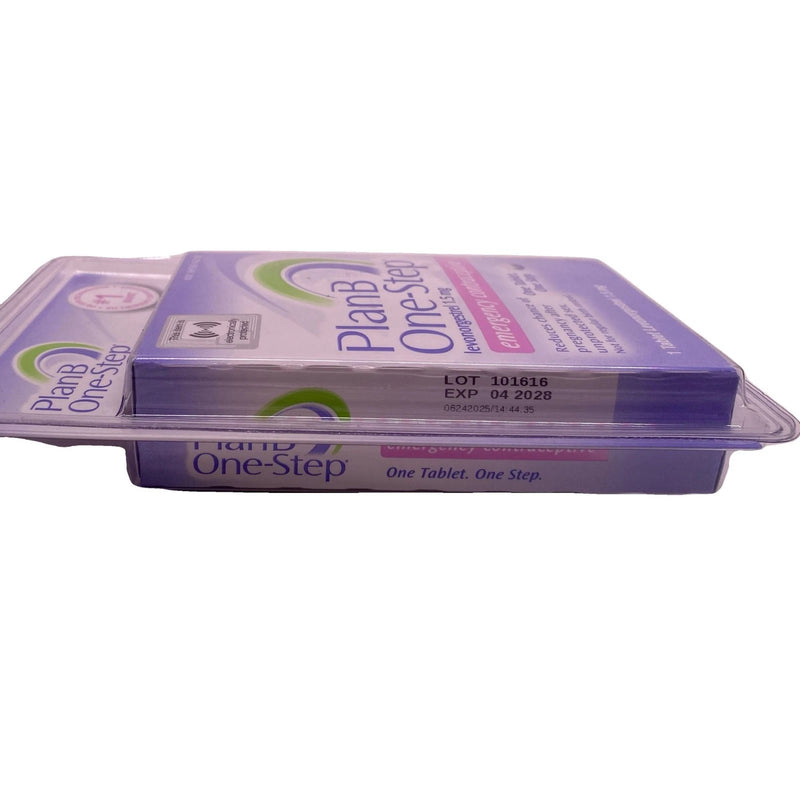 Plan B One-Step 1.5mg Emergency Contraceptive 6 Pack New EXP 04/28