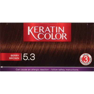 Schwarzkopf Keratin Color 5.3 Berry Brown Hair Dye - 2 Pack Permanent
