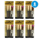 L'Oreal Paris Voluminous Mascara 600 BLACKEST BLACK NOIR PROFOND Pack of 6 New