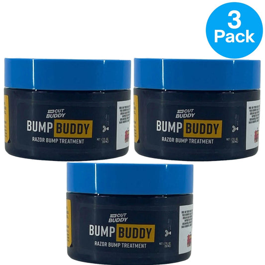 The Cut Buddy Bump Buddy Razor Bump Treatment Cream 1.7 oz (3 Pack)
