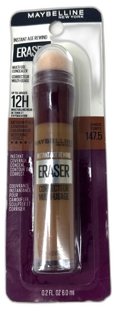 Maybelline Instant Age Rewind Concealer Makeup 147.5 Pack of 3 New
