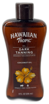 Hawaiian Tropic Dark Tanning Oil 8 Fl Oz Moisturizing Body Oil Pack of 2 New