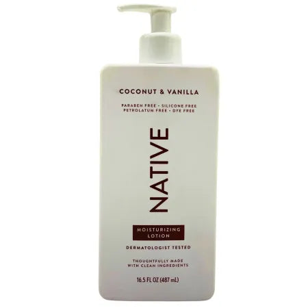 Native Moisturizing Lotion Coconut & Vanilla 16.5 fl oz New 1