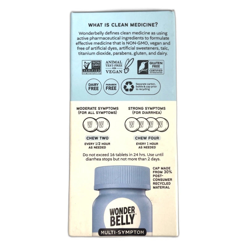 Wonderbelly Multi-Symptom Upset Stomach 144 Total Exp 12/26 Pack of 3 New