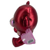 Play Right Shiny Red Valentine Teddy Bear Iridescent Heart 8 inch 3 Pack