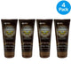 Jergens Natural Glow Instant Sun Deep Bronze Tanning Lotion 6 Oz 4 Pack