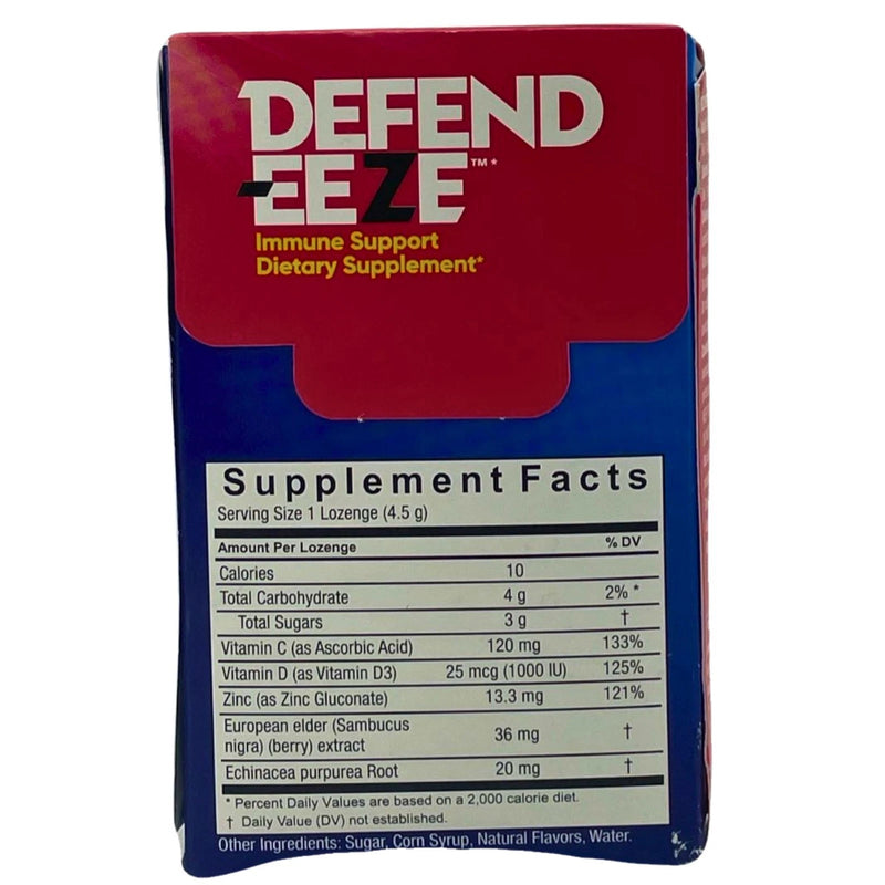 Defend-EEZE Immune Support Supplement Pomegranate 30 Lozenges 5 Pack New