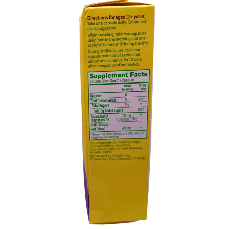 Culturelle Digestive Daily Probiotic with Prebiotics Inulin 1 Pack Exp 11/26 New