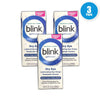 Blink GelTears Severe Dry Eye Symptom 0.34FlOz Exp 03/27 Pack of 3 New