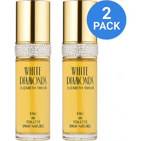 Elizabeth Taylor White Diamonds EDT 1.0 oz 2 Pack New