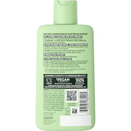 Garnier Fructis Hair Filler + Ceramide Shampoo 10.1 fl oz 10 Pack New 2