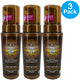 Jergens Natural Glow Instant Sun Sunless Tanning Mousse Deep Bronze 6 fl oz 3 Pa