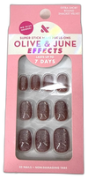 Effects Super Stick Press-On Nails Shacket Velvet Manicure Pack of 5 New