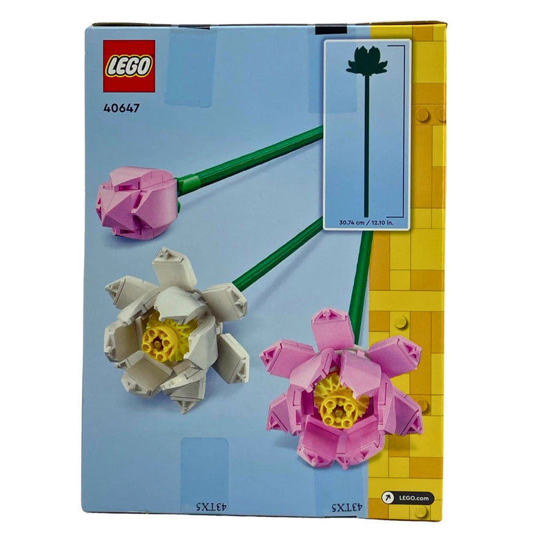 LEGO Creator Lotus Flowers 40647 Botanical Collection Building Toy 3 Pack New