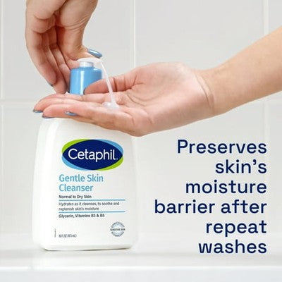 Cetaphil Hydrating Facial Cleanser – Pack of 3 (16 oz each) 6