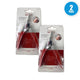 Professional Stainless Steel Artificial Acrylic Nail Tip Clipper Pack of 2 New