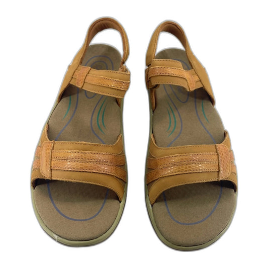 Orthofeet Sandals Camel Size 12 Women's NWT