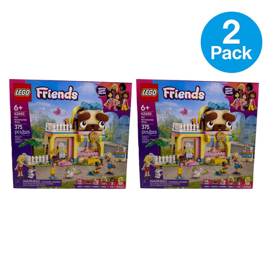 LEGO Friends Pet Accessories Shop 375PCS 2 Pack New