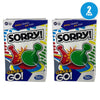 Hasbro Gaming Sorry Grab and Go Board Game Family Fun Play Party Pack of 2 New